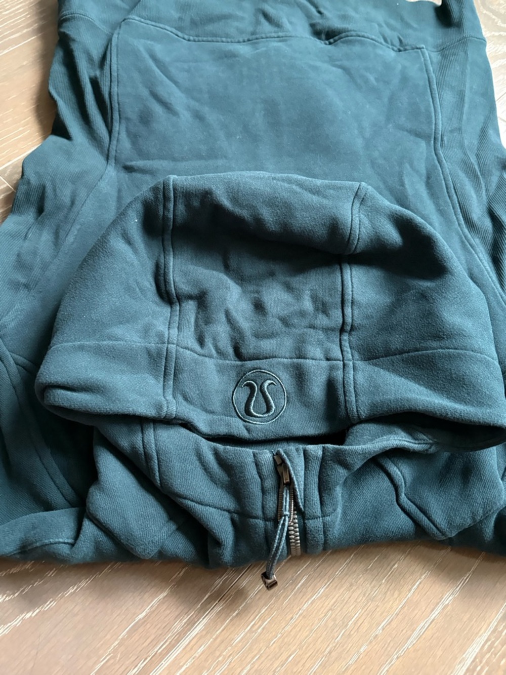 Vintage Lululemon Scuba full zip in Submarine size 10 - Picture 3 of 4